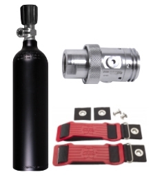 ARGON Füllset 1 Liter, Argon Gewinde, Backplate Mounting