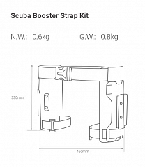 BOOSTER STRAP KIT FOR DOUBLE LEFEET S1 + Pro