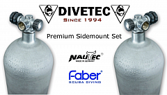 Sidemount Set HotDipped 12 Leicht Nautec