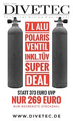 7 L Alu inkl. Ventil ausbaubar by Polaris