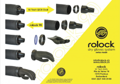 ROLOCK SYSTEM ON BLUE GLOVE – PRE-MOUNTED