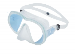 OMS Tattoo Maske Tin Blue Ultra Clear UV Protection Lens